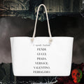 I Speak Italian Weekender Bag