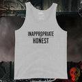 Men's Tank' Athletic Heather / S Inappropriate But Honest Tank Top Bold Statement Shirt