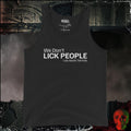 Men's Tank' Black / S We Don't Lick People Men's Tank Top | Rebel Ink Designs