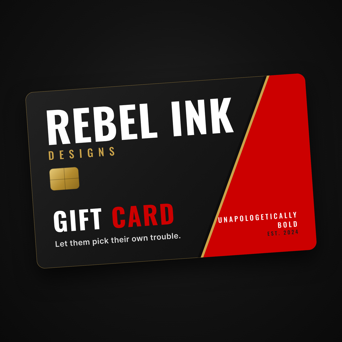 Rebel Ink Designs Gift Card