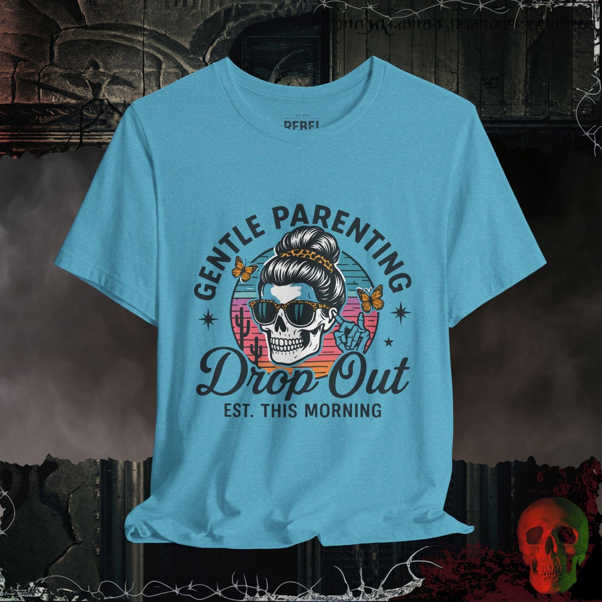 T-Shirt Aqua / S Gentle Parenting Tee