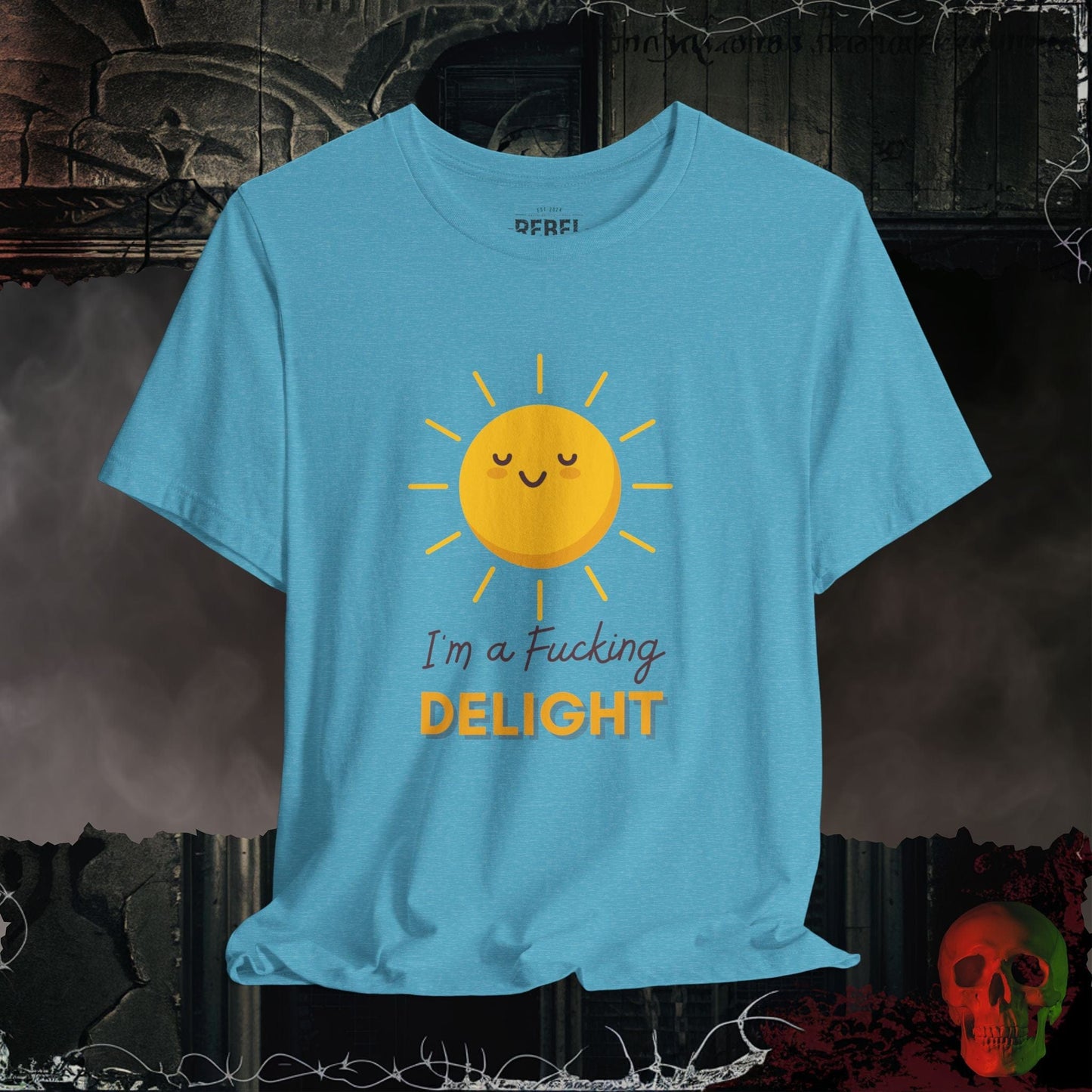 T-Shirt Aqua / S Real Delight Tee