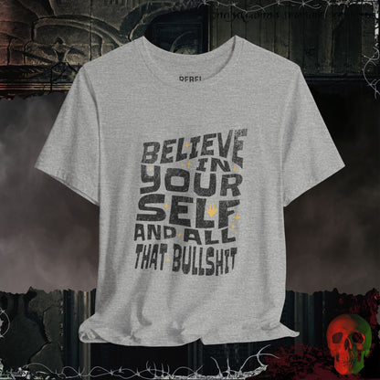 T-Shirt Athletic Heather / S Believe In Yourself Tee