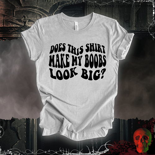 T-Shirt Athletic Heather / S Big Boobs?  Tee