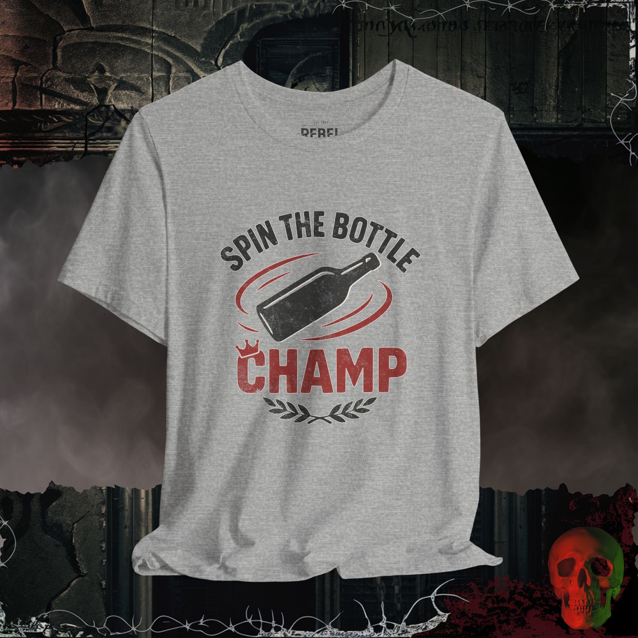 T-Shirt Athletic Heather / S Bottle Champ Tee