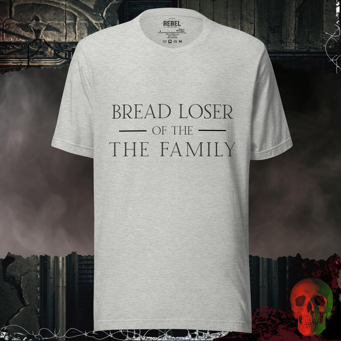 T-Shirt Athletic Heather / S Bread Loser of the Family Tee