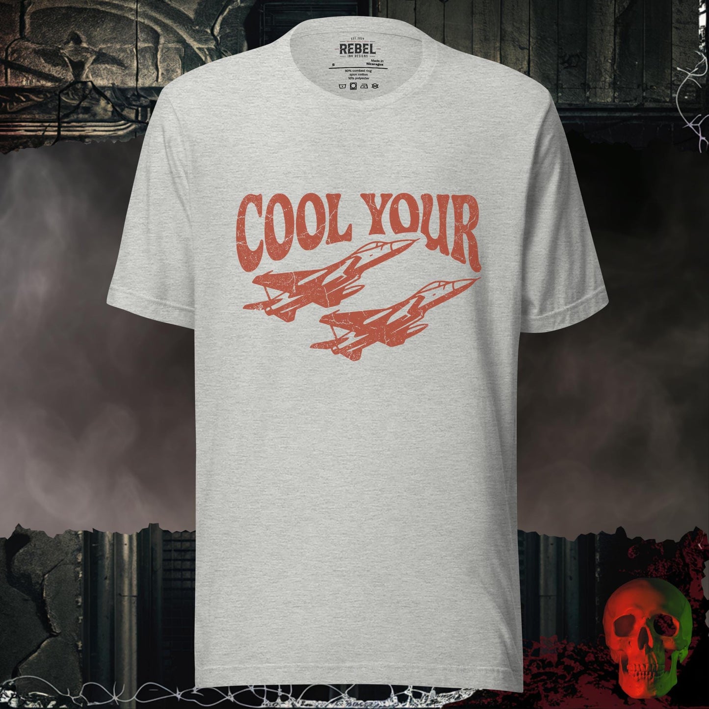 T-Shirt Athletic Heather / S Cool Your Jets Tee
