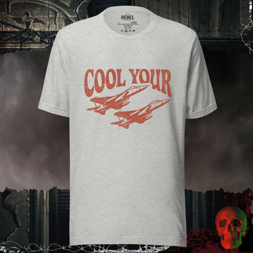 T-Shirt Athletic Heather / S Cool Your Jets Tee