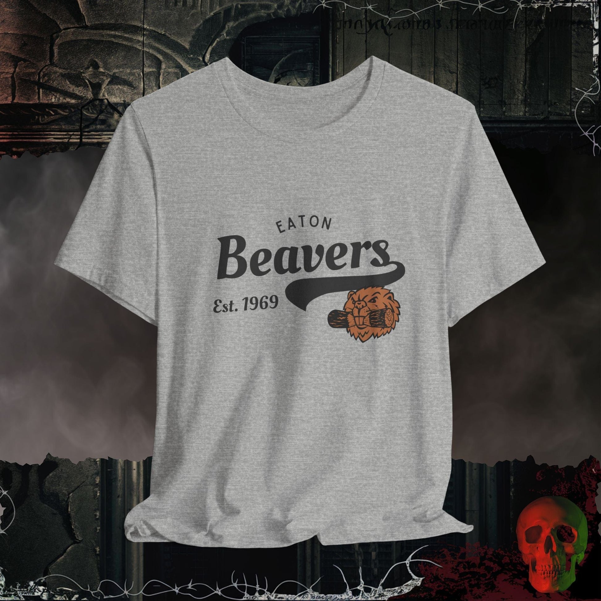 T-Shirt Athletic Heather / S Eaton Beavers T-Shirt