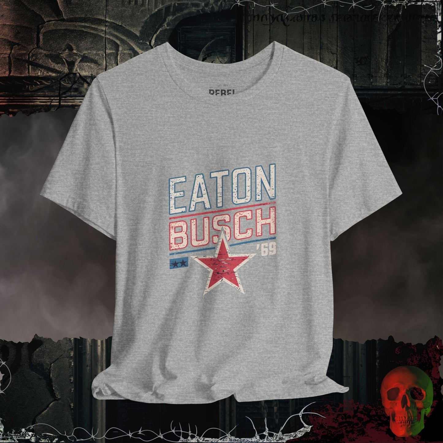 T-Shirt Athletic Heather / S Eaton Busch '69