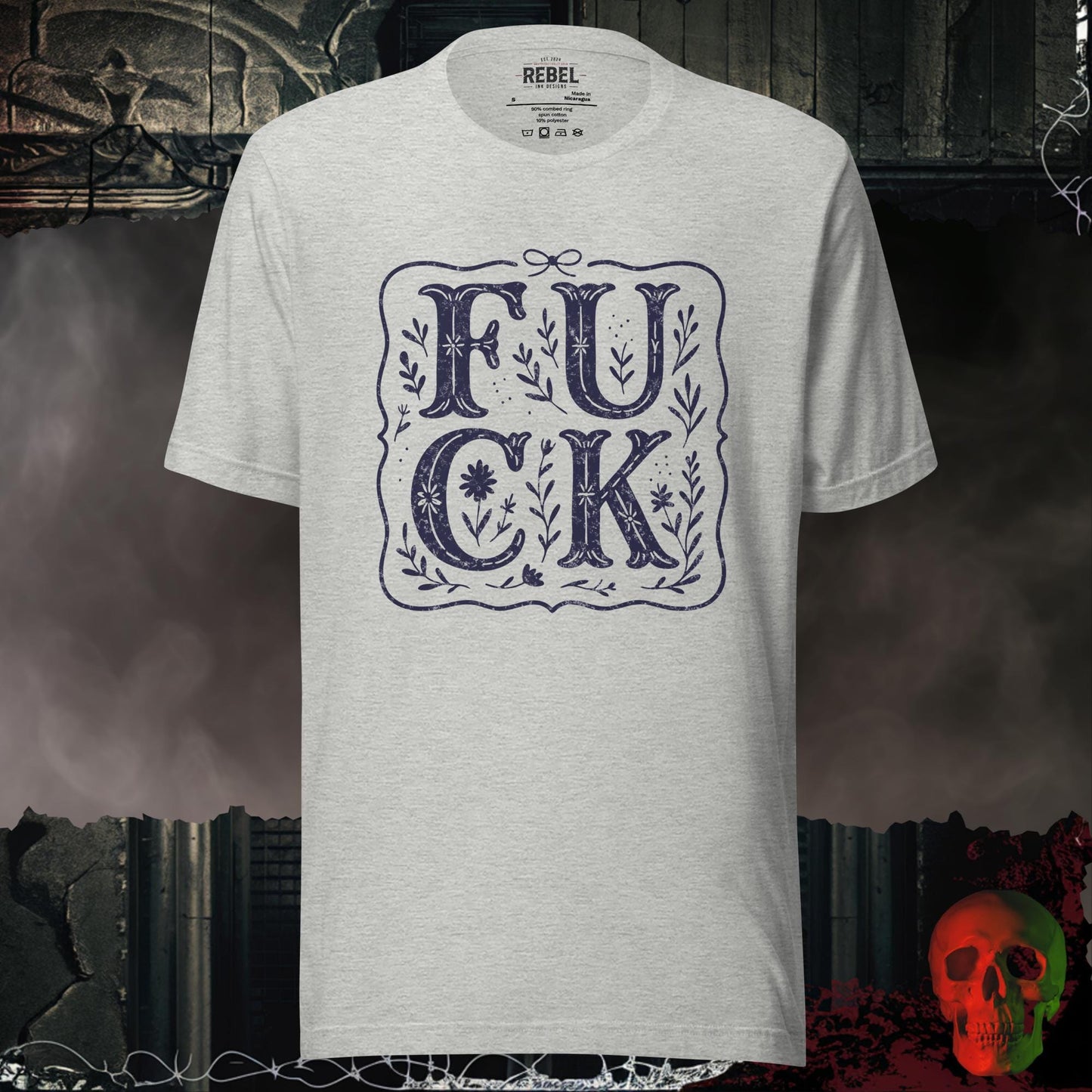 T-Shirt Athletic Heather / S F**K Tee