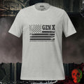 T-Shirt Athletic Heather / S Gen X / No Evidence Tee