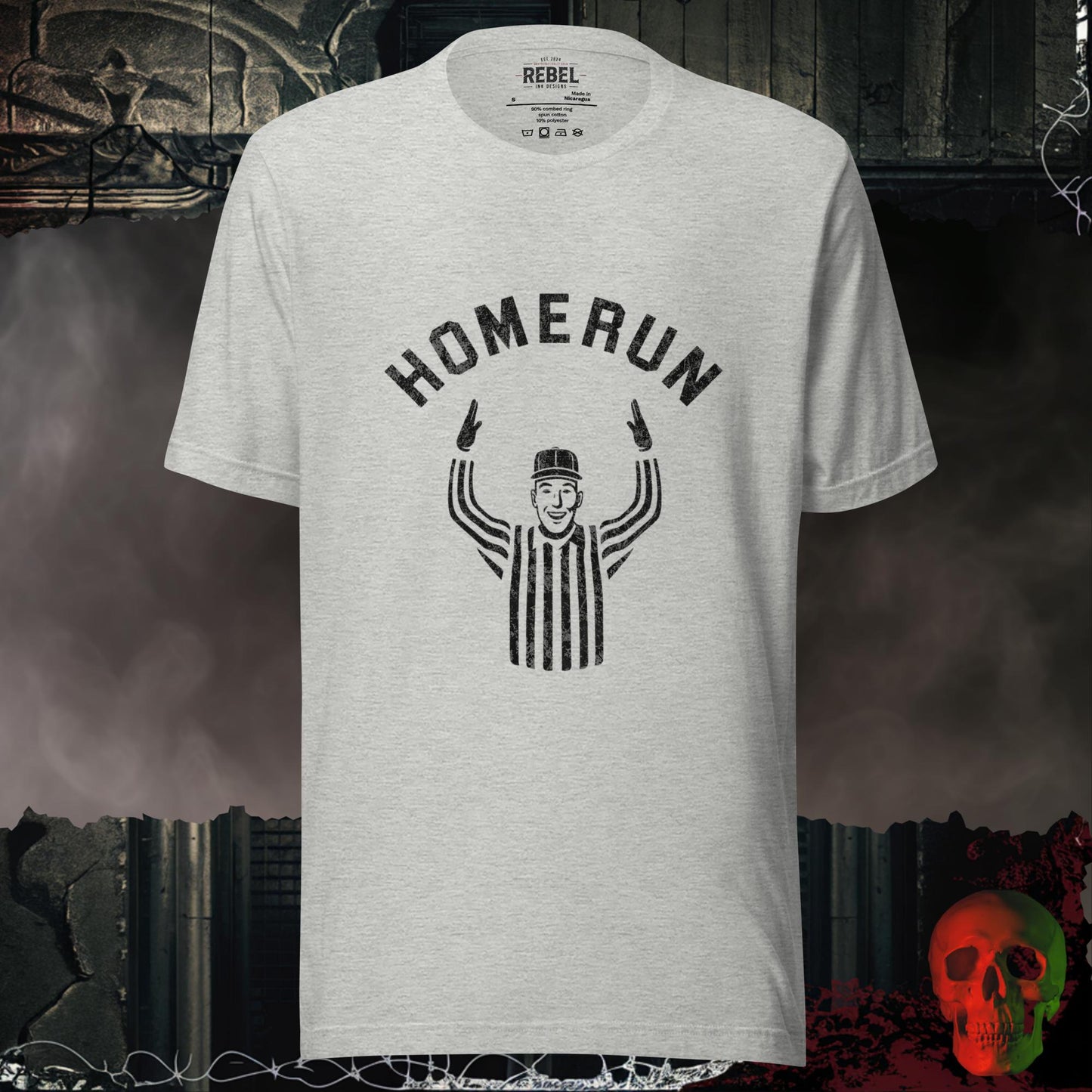 T-Shirt Athletic Heather / S Home Run Attitude Tee