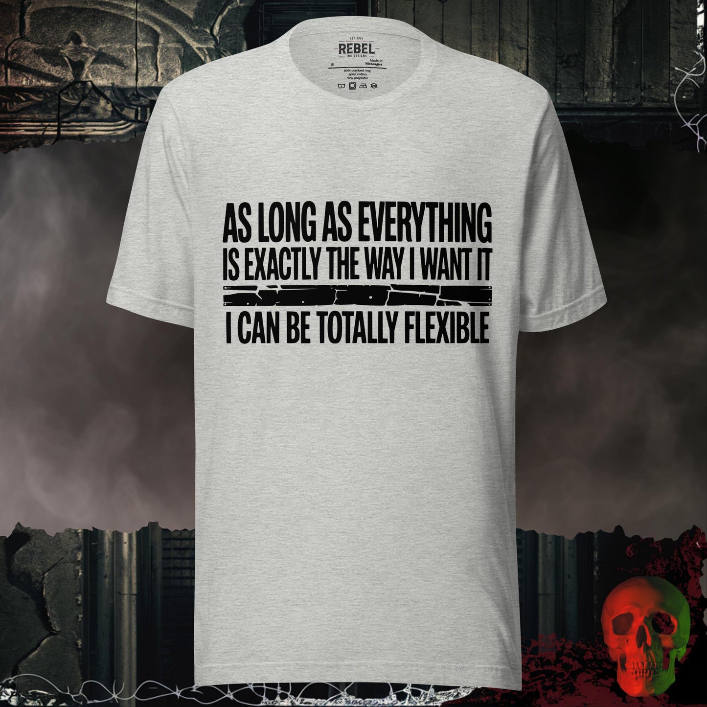 T-Shirt Athletic Heather / S I Can Be Totally Flexible Tee