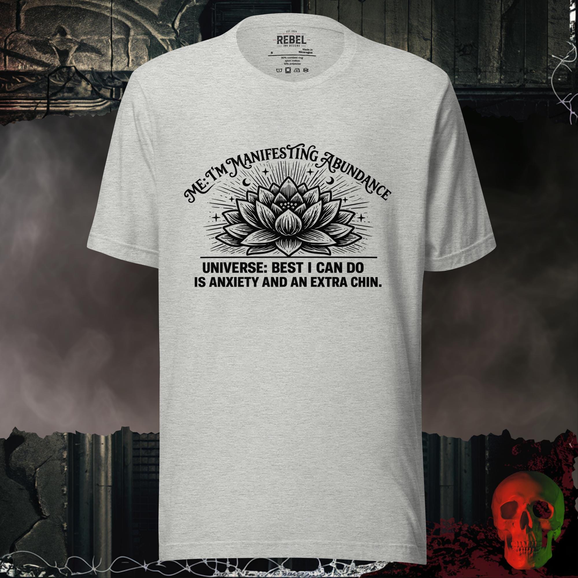 T-Shirt Athletic Heather / S Manifesting Abundance Tee