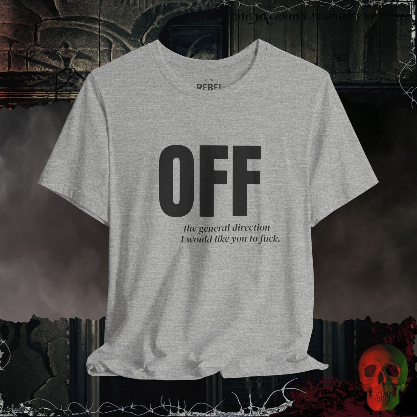 T-Shirt Athletic Heather / S Off - The General Direction T-Shirt