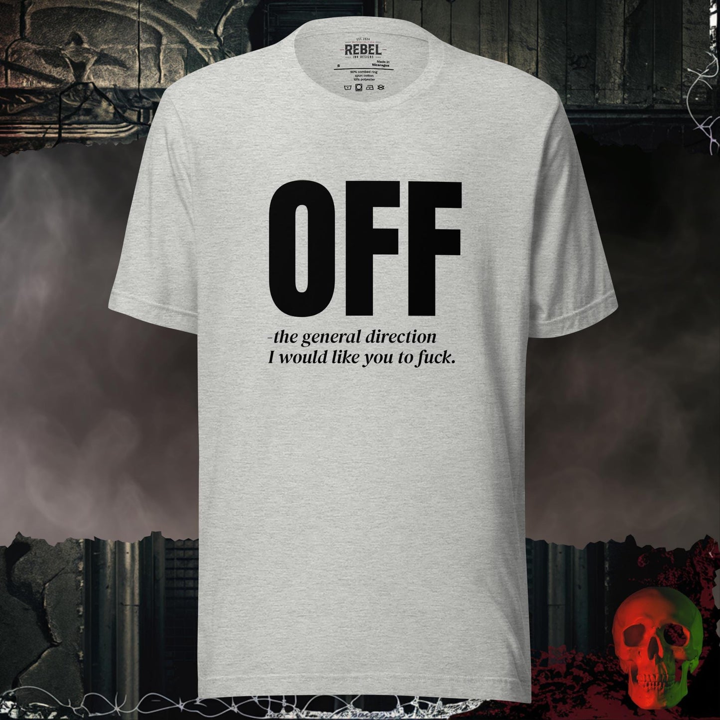 T-Shirt Athletic Heather / S Off - The General Direction T-Shirt