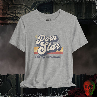 T-Shirt Athletic Heather / S Porn Star Stunts T-Shirt