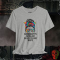 T-Shirt Athletic Heather / S Spoiled Blue Collar Wife Tee