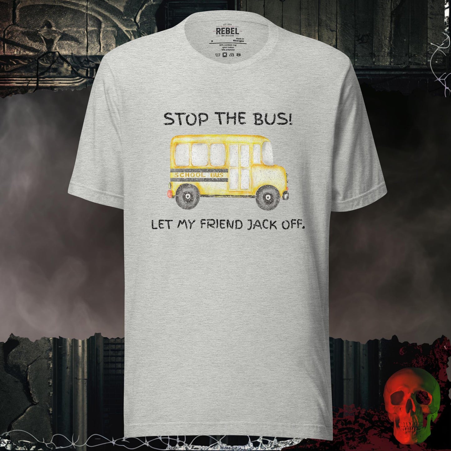 T-Shirt Athletic Heather / S Stop The Bus Tee