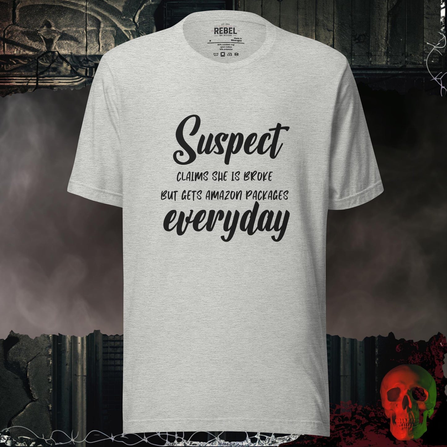 T-Shirt Athletic Heather / S Suspect: Amazon Every Day Tee