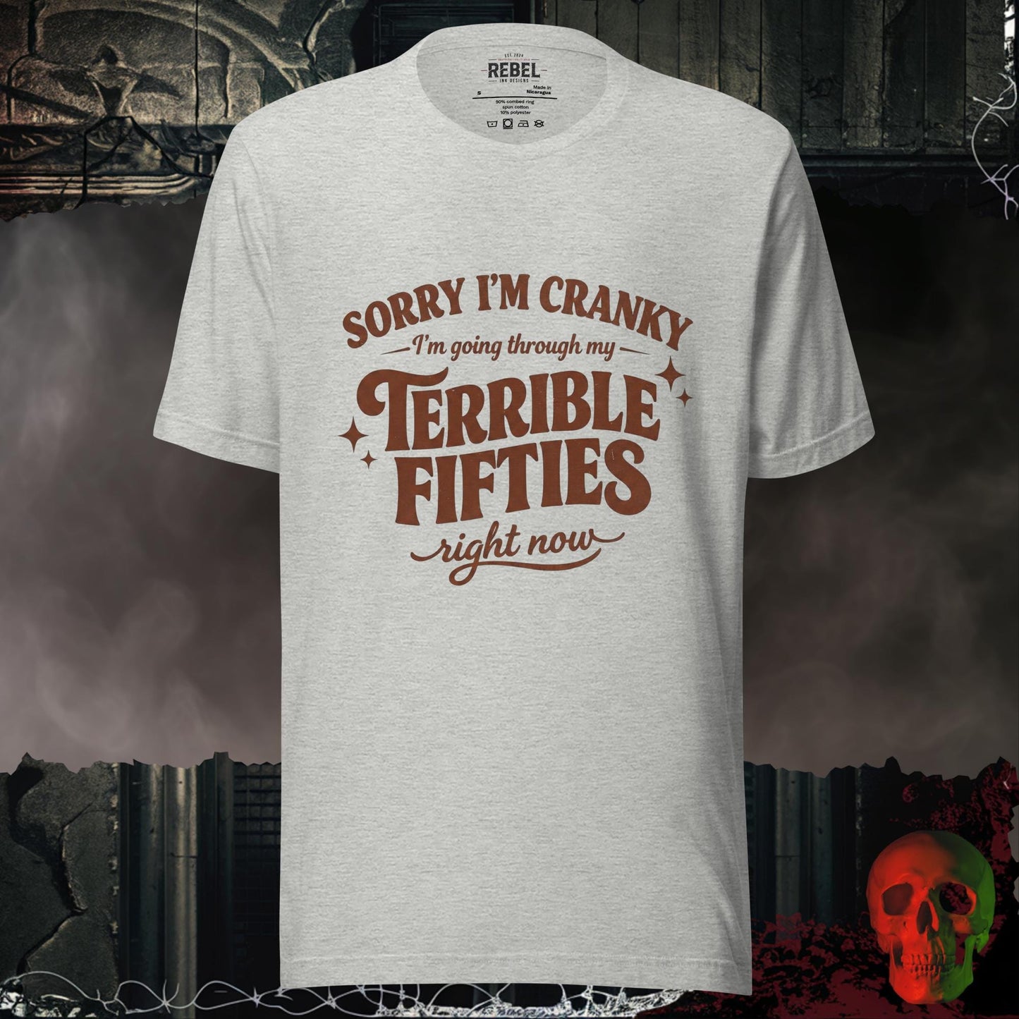 T-Shirt Athletic Heather / S Terrible Fifties Tee