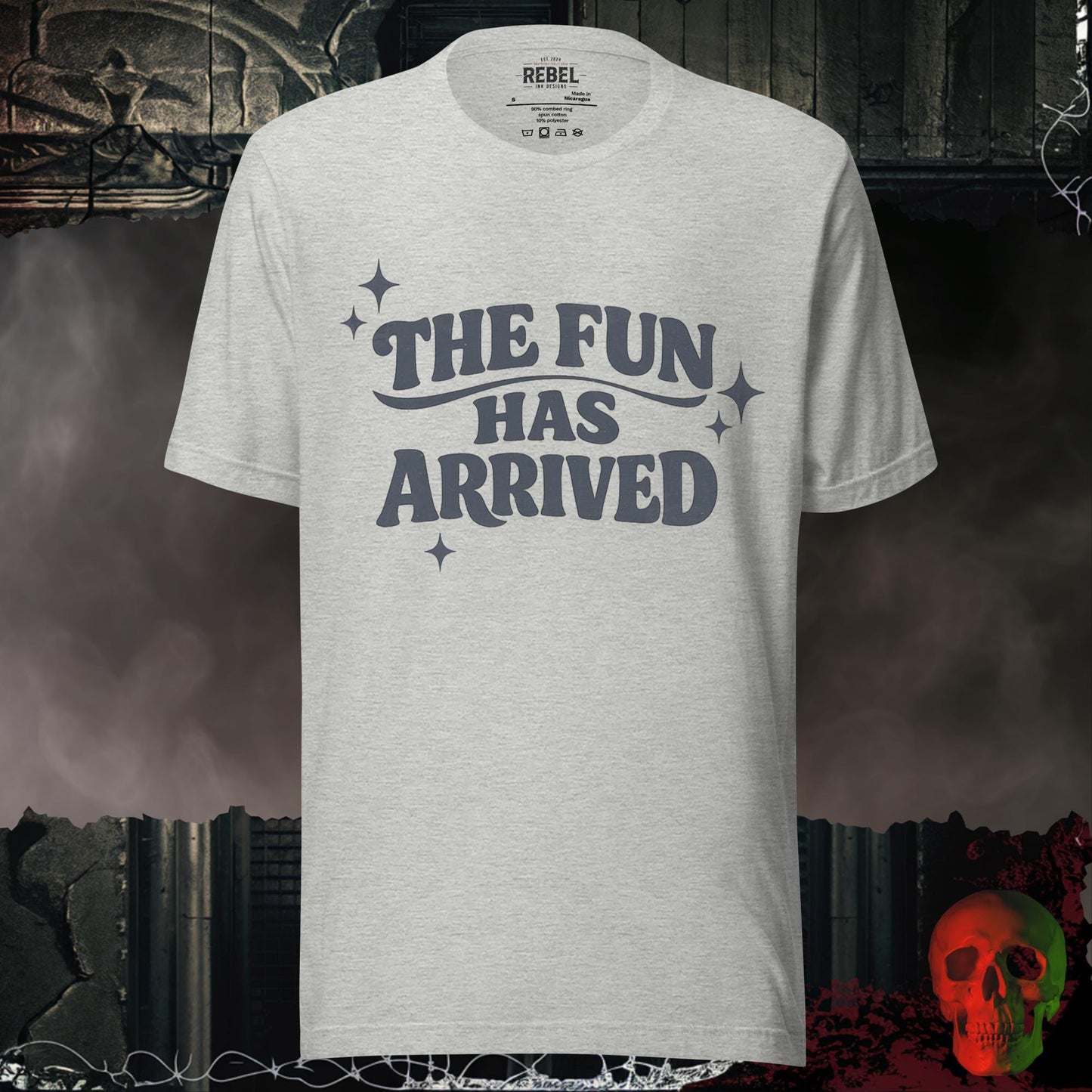 T-Shirt Athletic Heather / S The Fun Has Arrived Tee