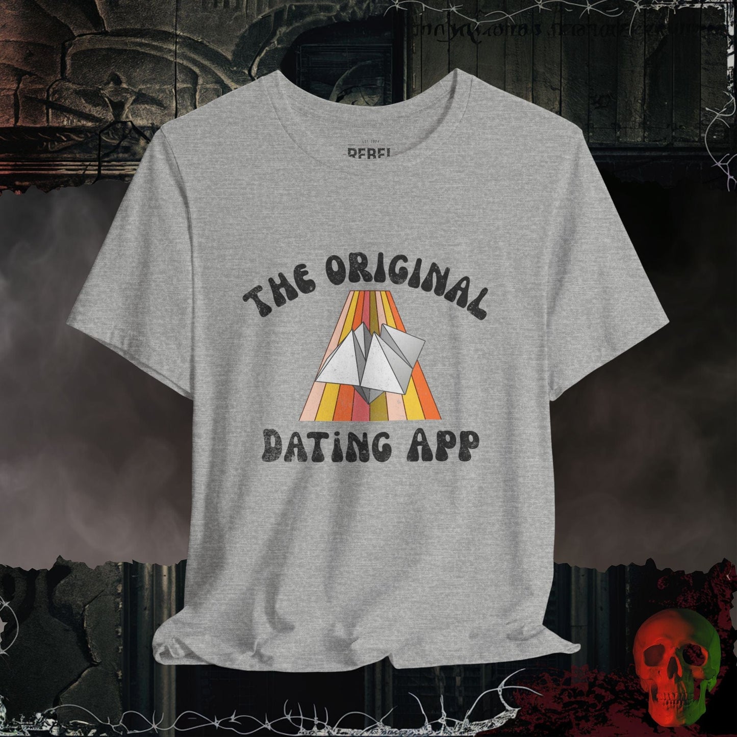 T-Shirt Athletic Heather / S The Original Dating App Tee