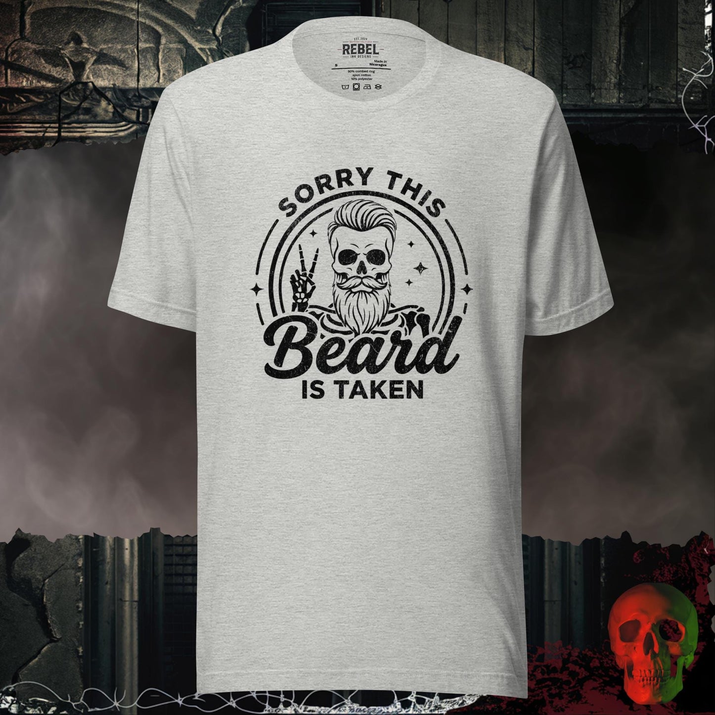 T-Shirt Athletic Heather / S This Beard is Taken Tee