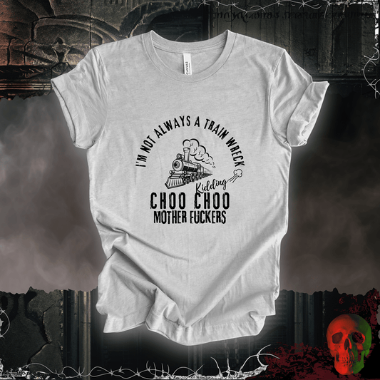 T-Shirt Athletic Heather / S Train Wreck Tee
