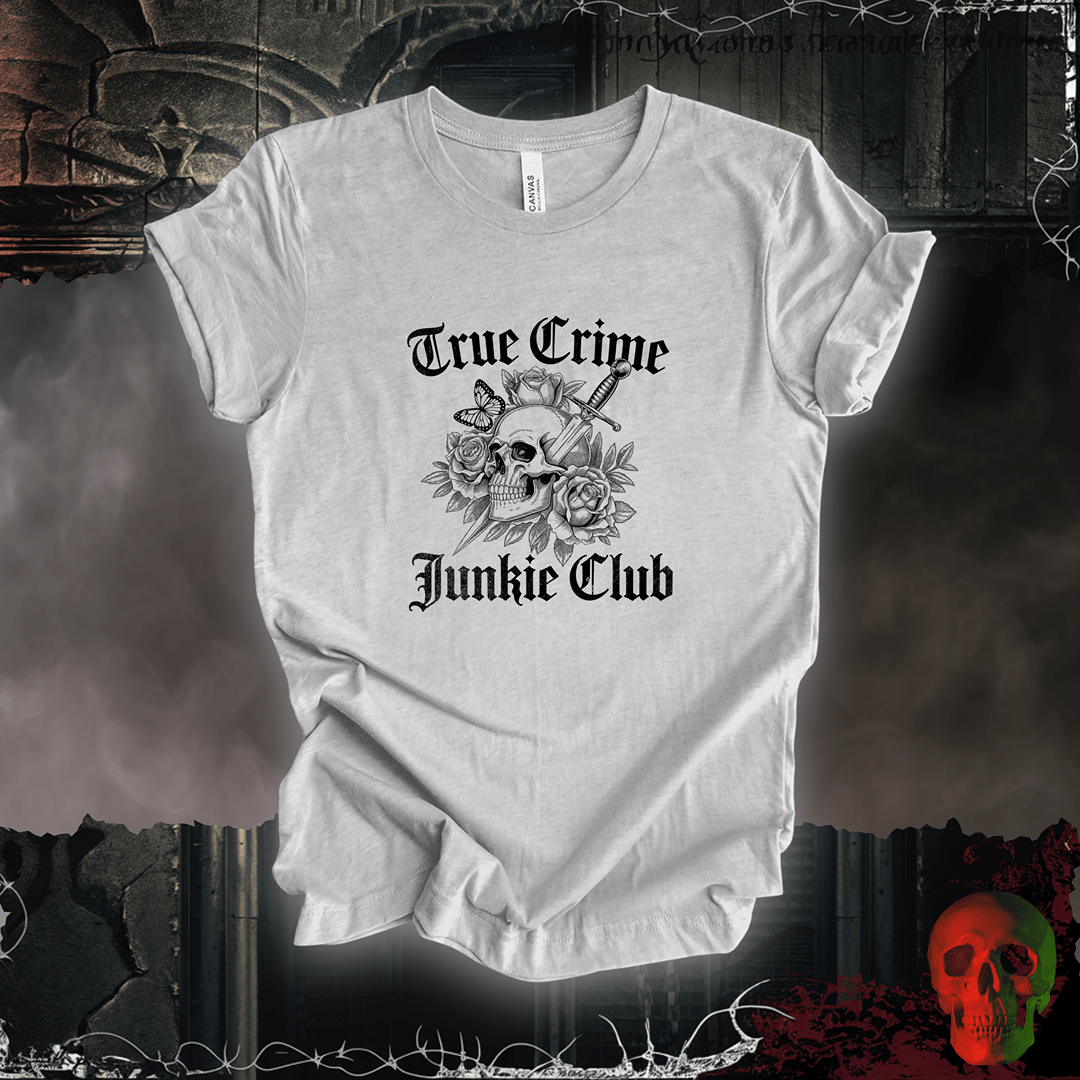 T-Shirt Athletic Heather / S True Crime Junkie Tee