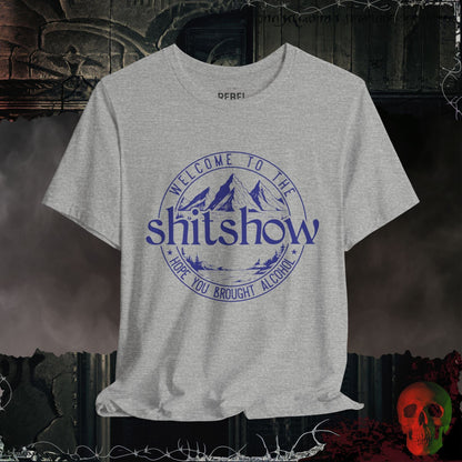 T-Shirt Athletic Heather / S Welcome to the Shitshow – Party Survival Tee