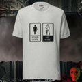 T-Shirt Athletic Heather / S Your Wife vs. My Wife T-Shirt