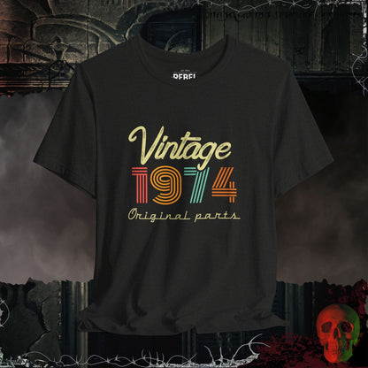 T-Shirt Black Heather / S 1974 - Vintage Legends: The Classic Years Collection