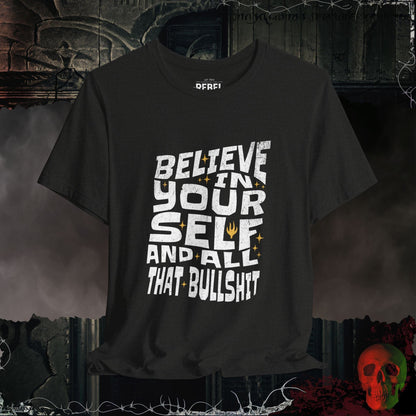 T-Shirt Black Heather / S Believe In Yourself Tee