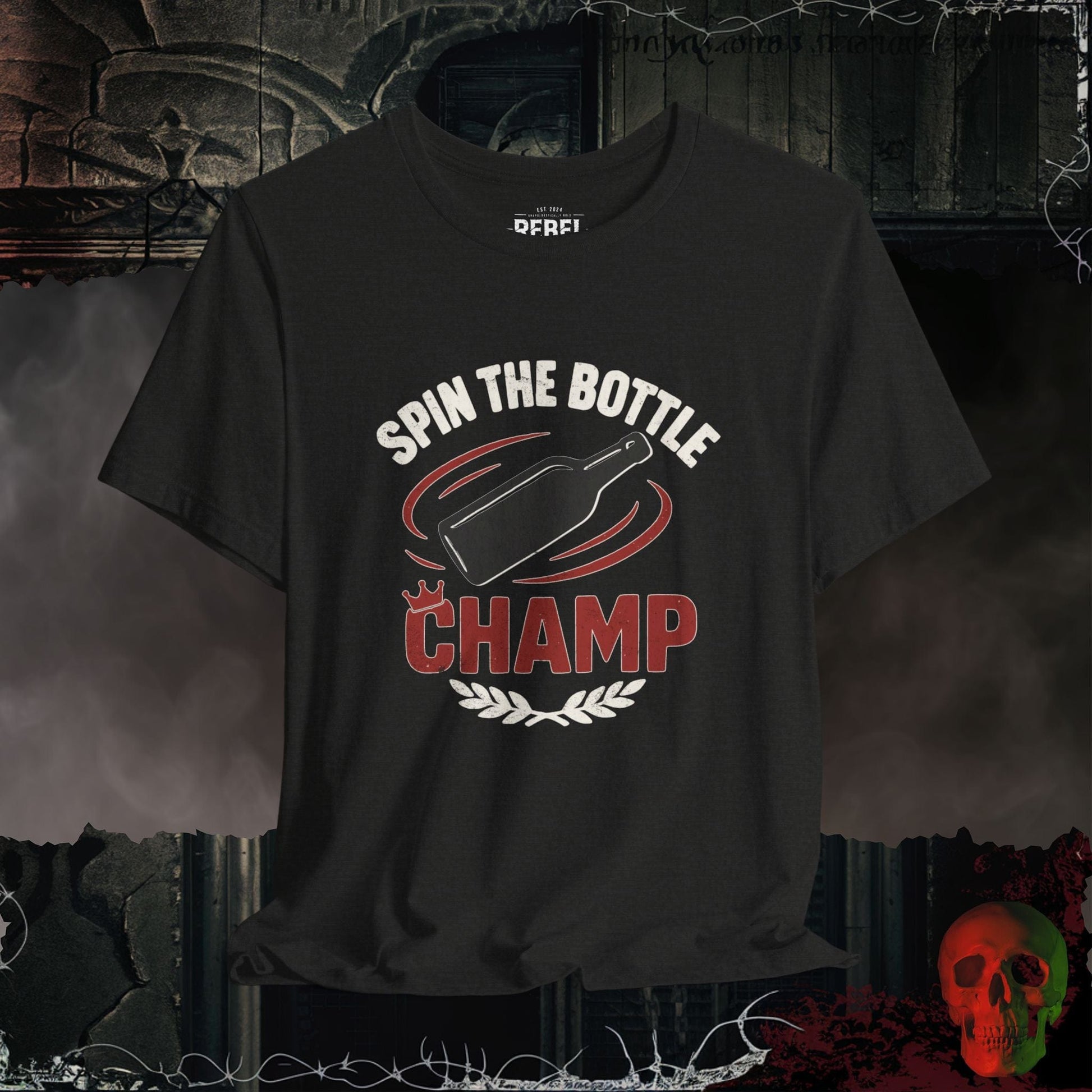 T-Shirt Black Heather / S Bottle Champ Tee