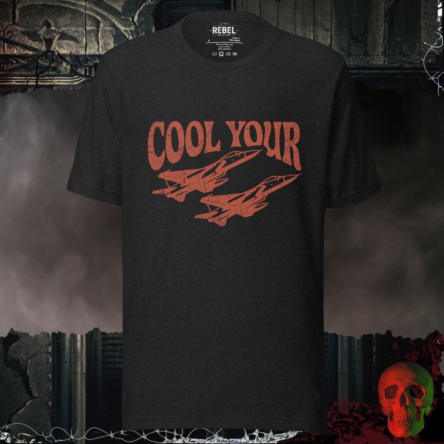 T-Shirt Black Heather / S Cool Your Jets Tee