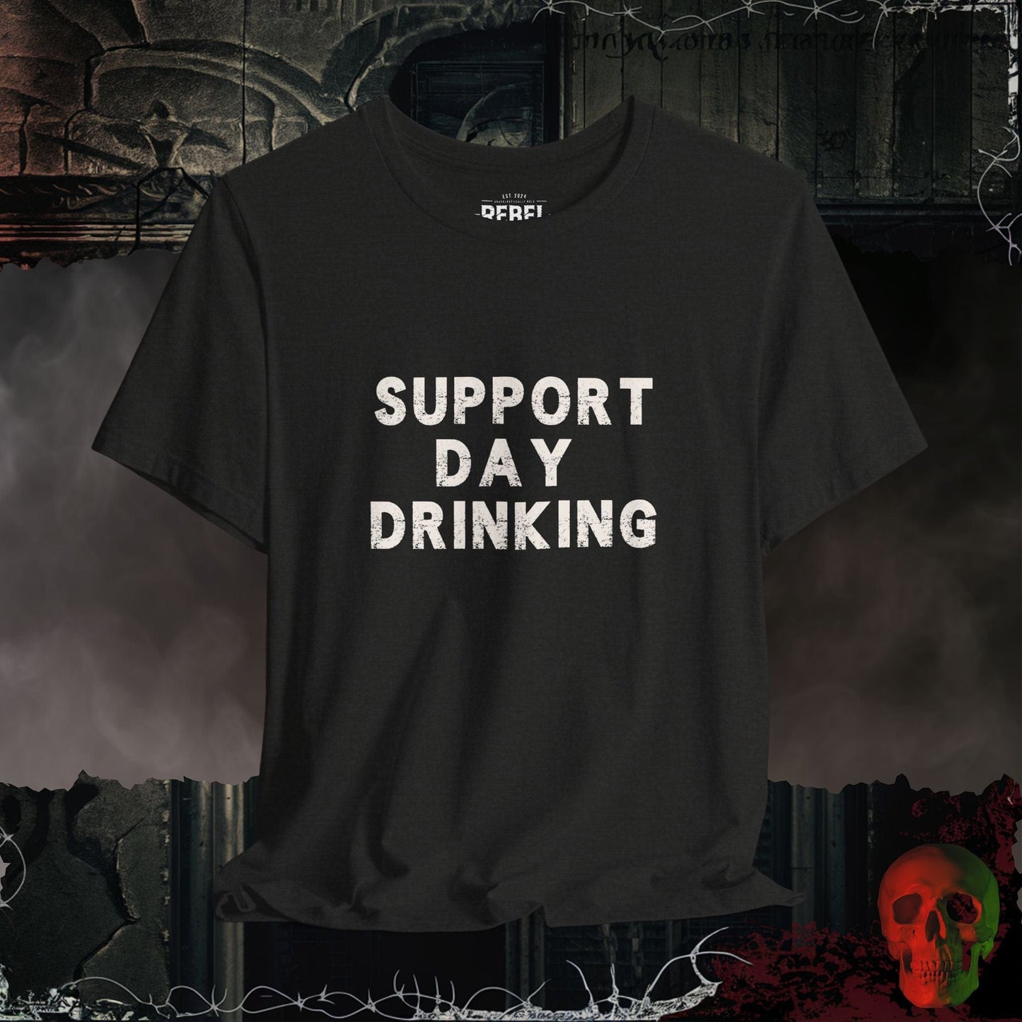 T-Shirt Black Heather / S Day Drinking Advocate Tee