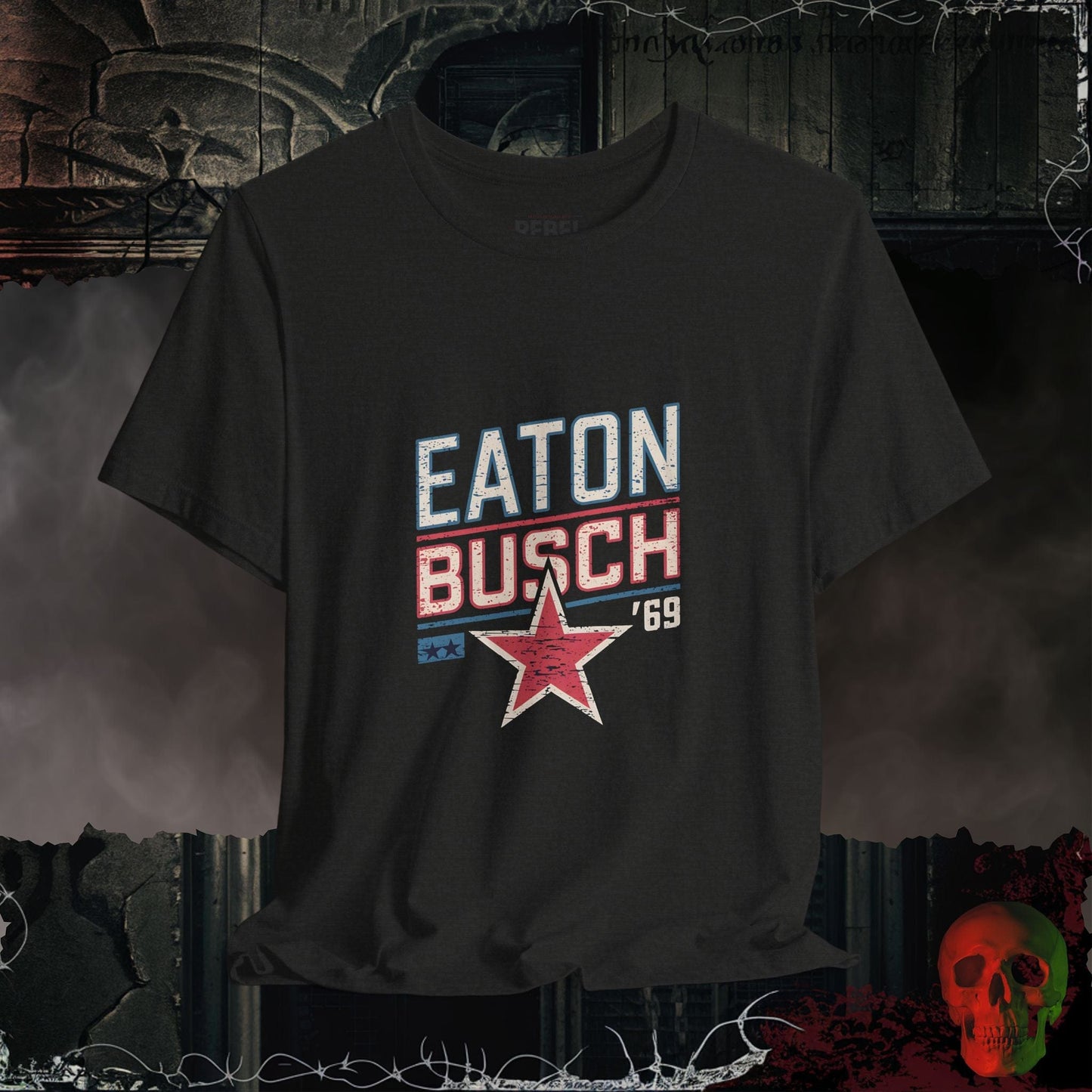 T-Shirt Black Heather / S Eaton Busch '69