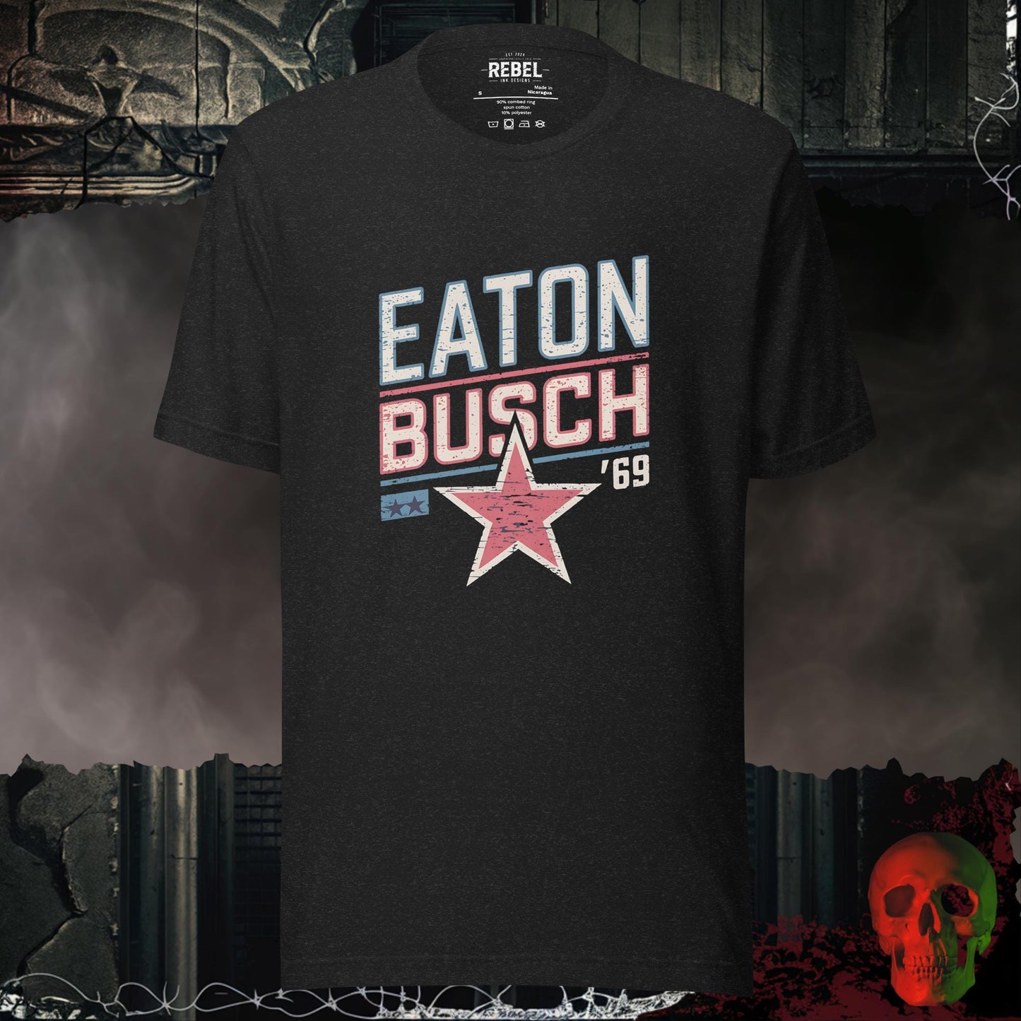 T-Shirt Black Heather / S Eaton Busch '69 Tee