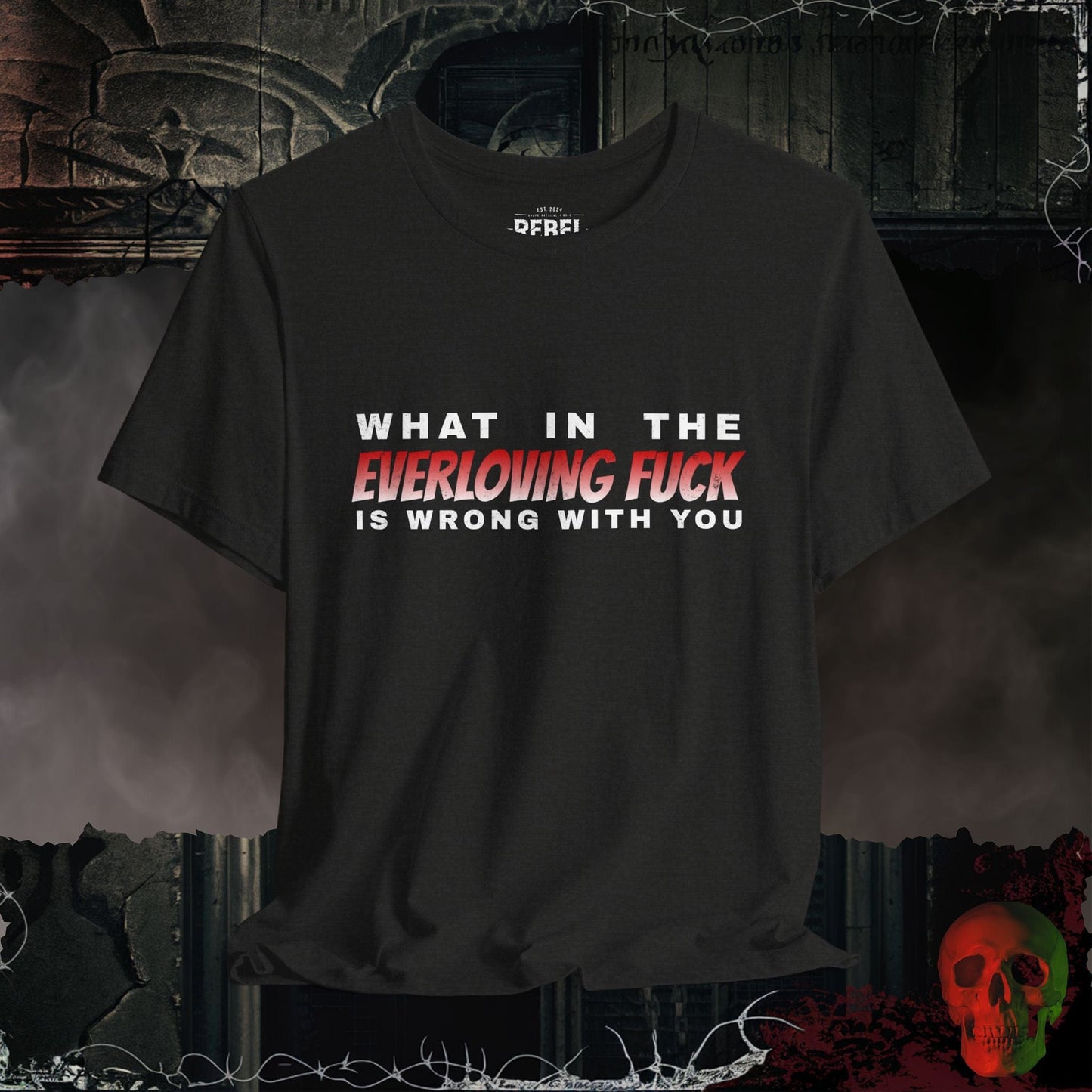 T-Shirt Black Heather / S Everloving F@ck Tee