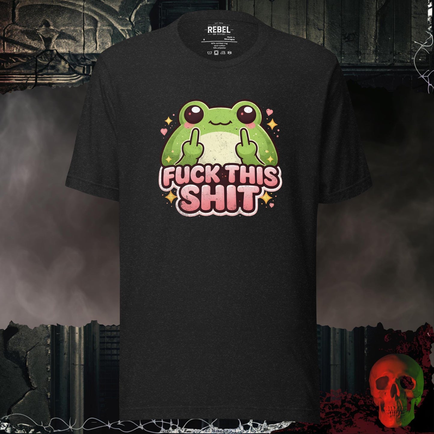 T-Shirt Black Heather / S F*ck This Sh*t Tee