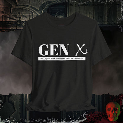 T-Shirt Black Heather / S Gen X: The OG Rebels T-Shirt