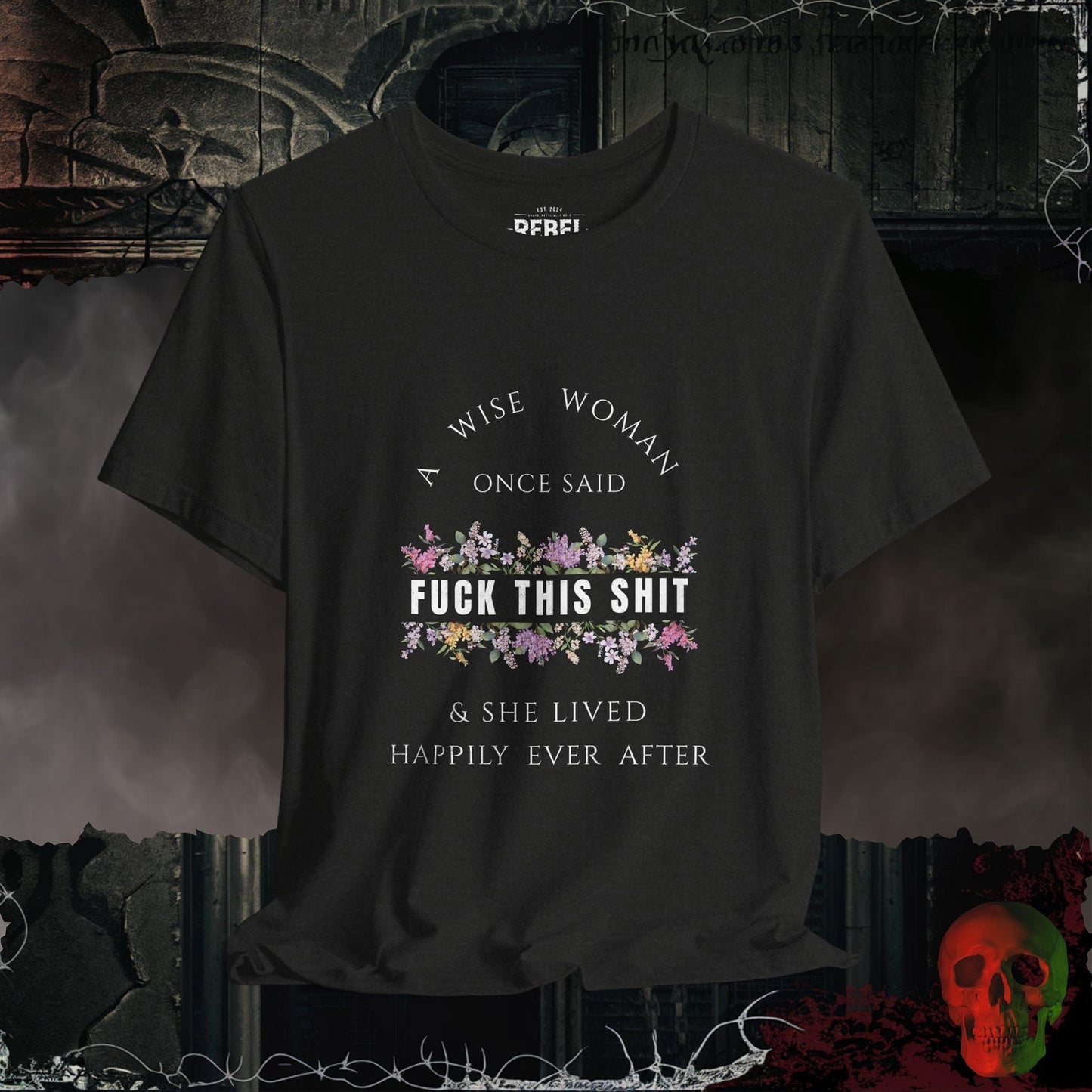 T-Shirt Black Heather / S Happily Ever After Tee