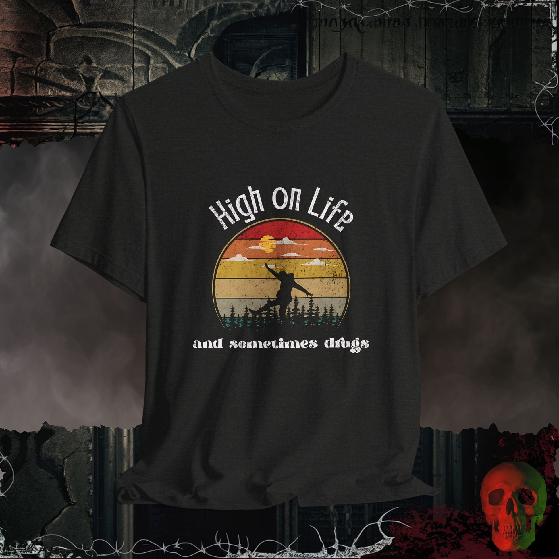 T-Shirt Black Heather / S High On Life Tee