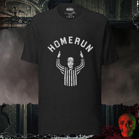 T-Shirt Black Heather / S Home Run Attitude Tee