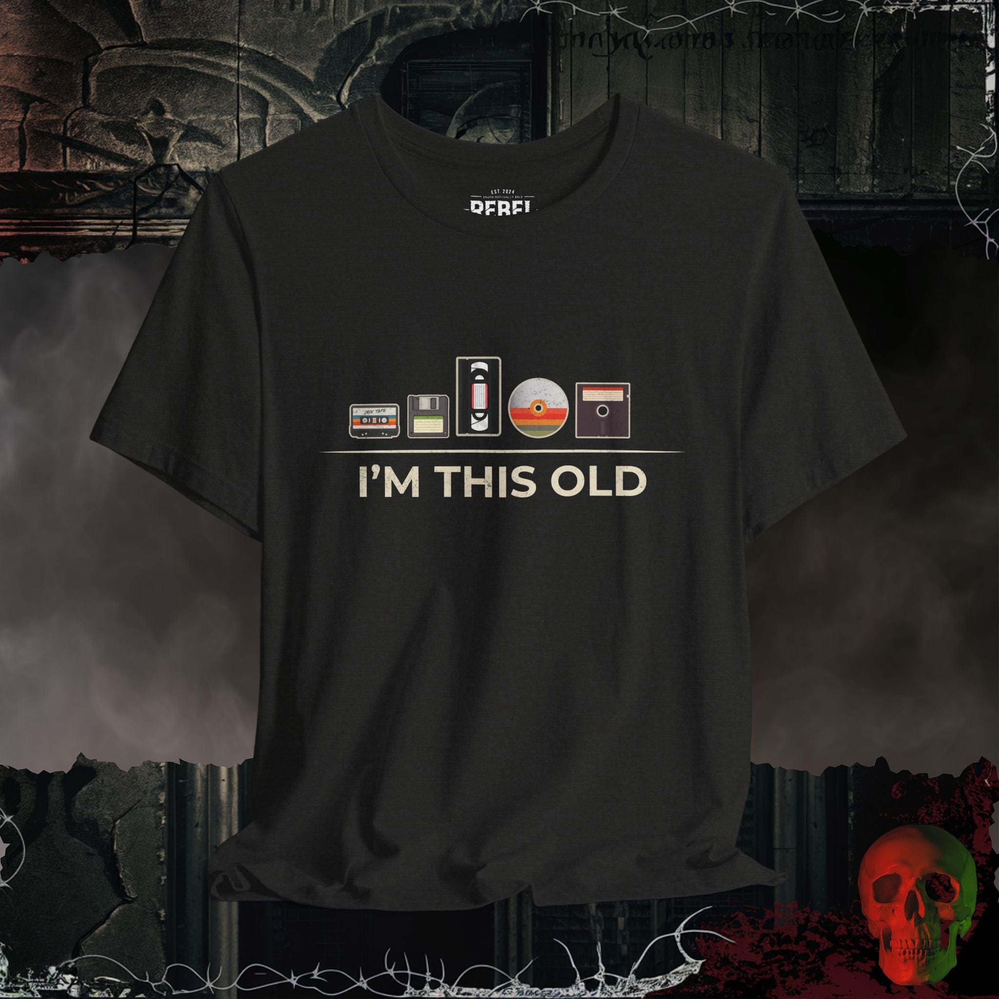 T-Shirt Black Heather / S I'm This Old T-Shirt
