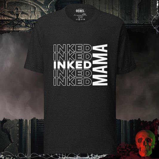 T-Shirt Black Heather / S Inked Mamma Tee