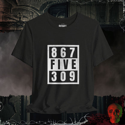 T-Shirt Black Heather / S Jenny's Number Tee