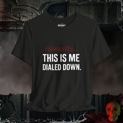 T-Shirt Black Heather / S Me Dialed Down T-Shirt